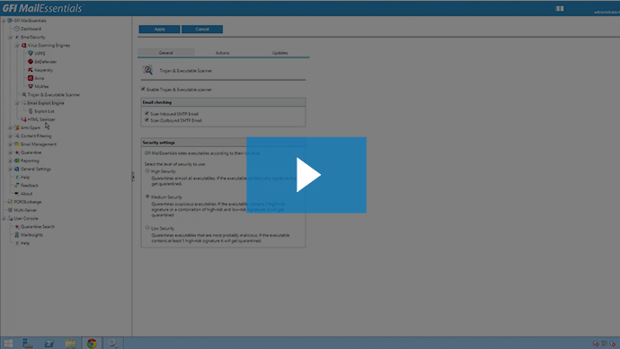 03 - Protection against email exploits and Trojans
